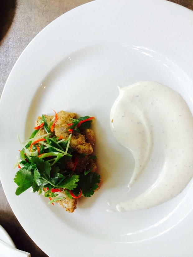 I had crocodile for lunch. It was tastier than I expected.